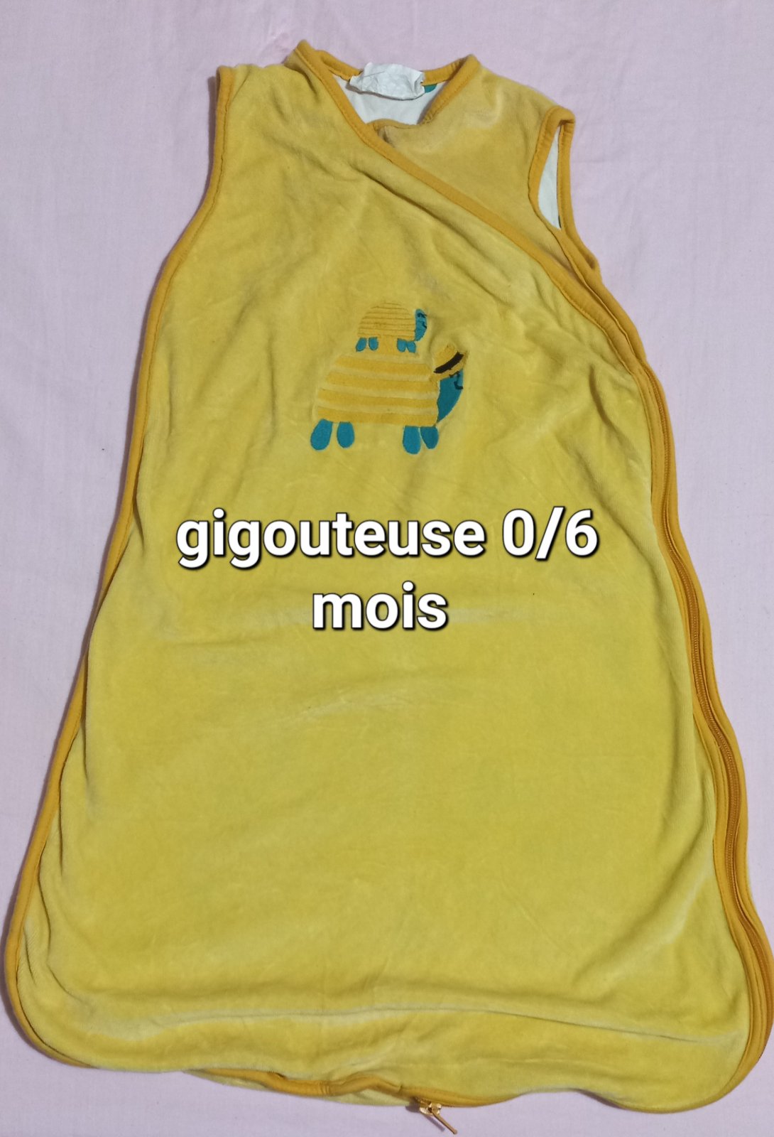 Gigoteuse sans manche