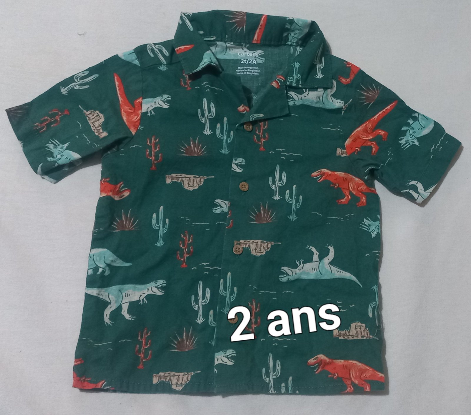 Chemise 2 ans