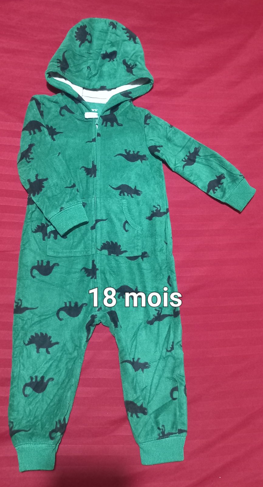 Grenouillère en polaire 