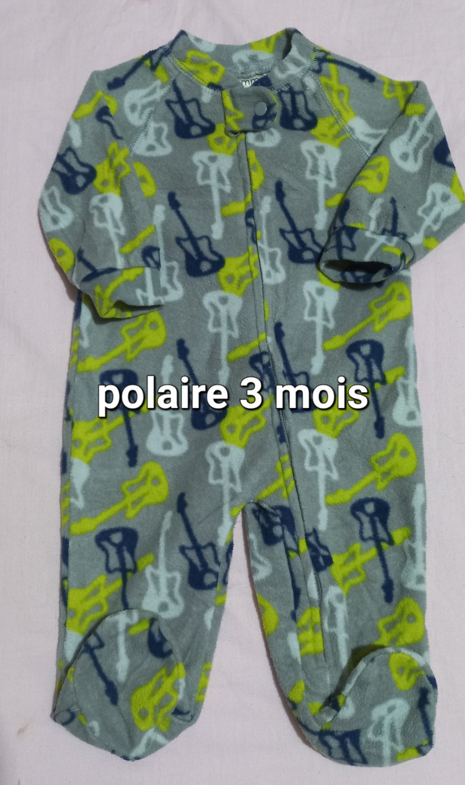 Grenouillère en polaire 