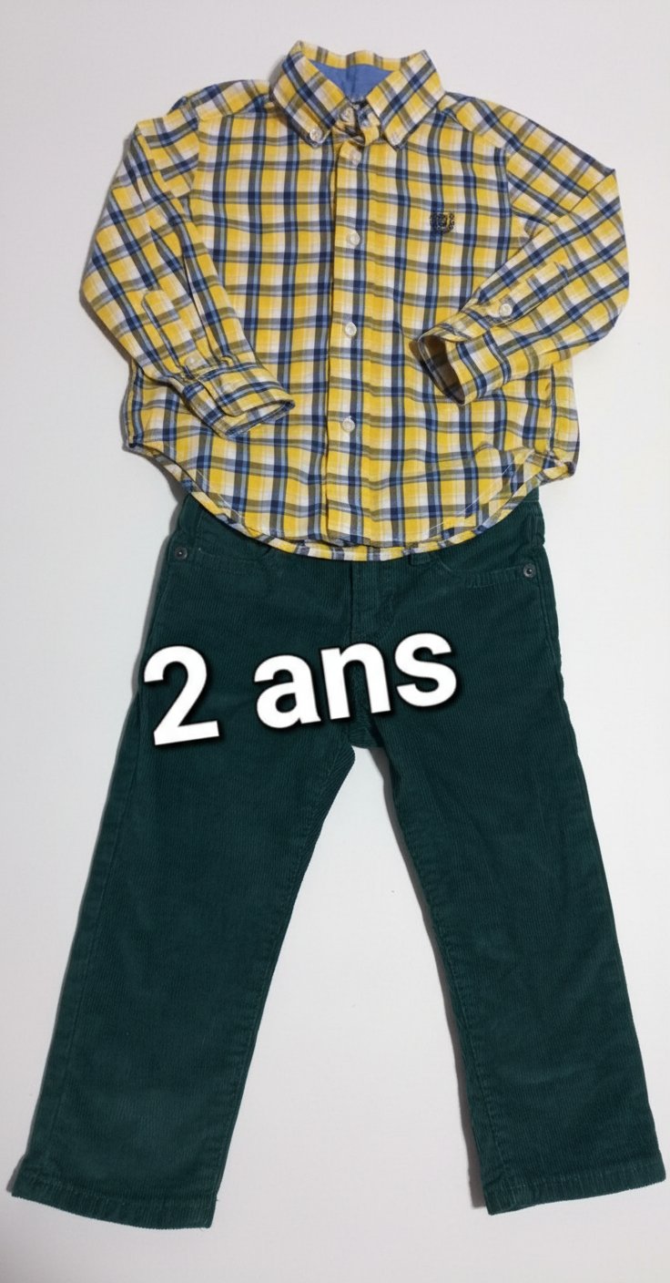 Tenue 2 ans