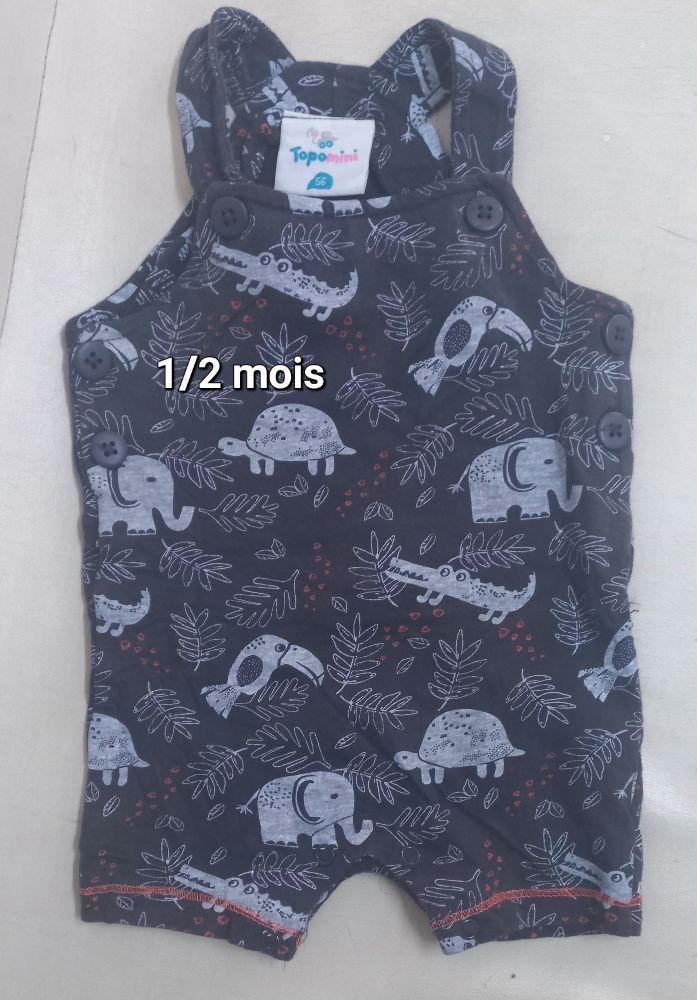 salopette en coton