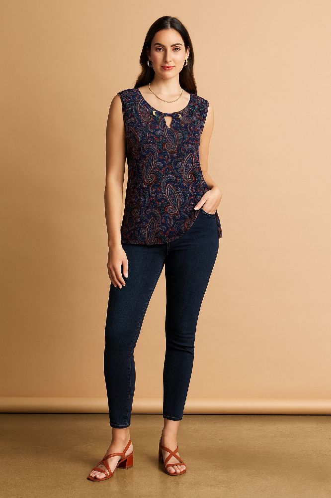 Blouse bleu et rouge de tommy hilfiger neuve taille 42/44 