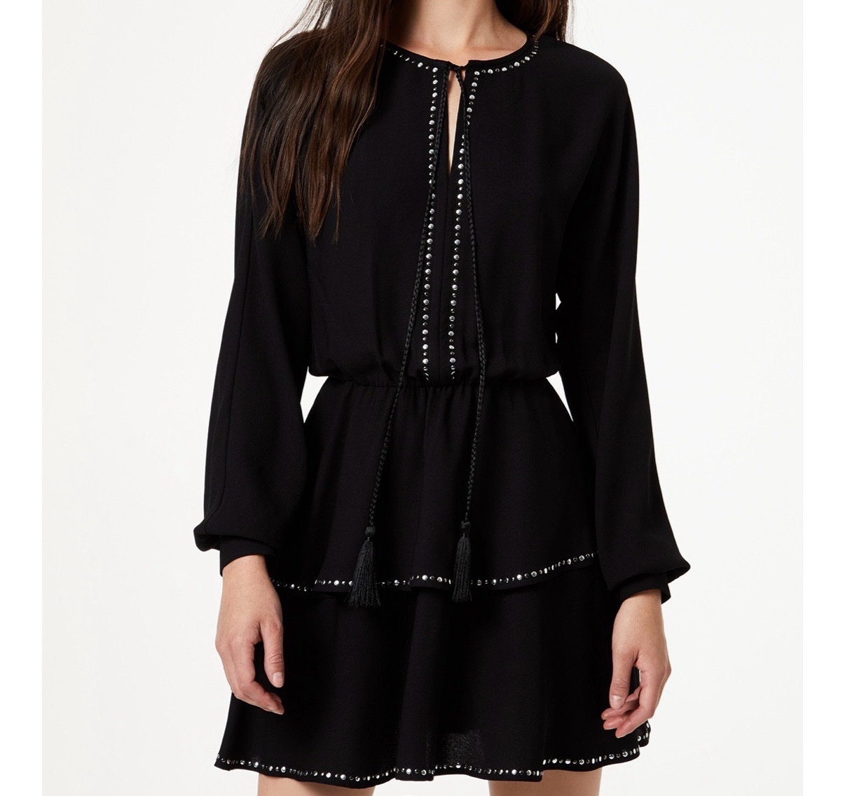 Robe noir courte