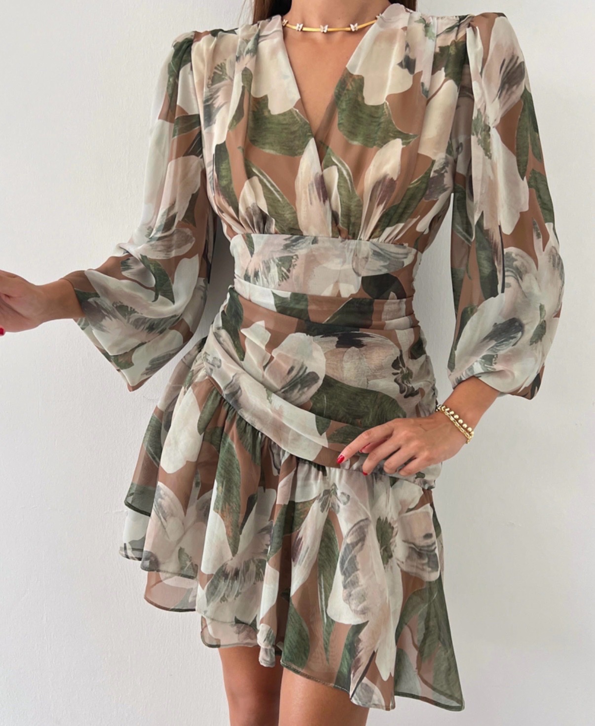 Robe courte coquette