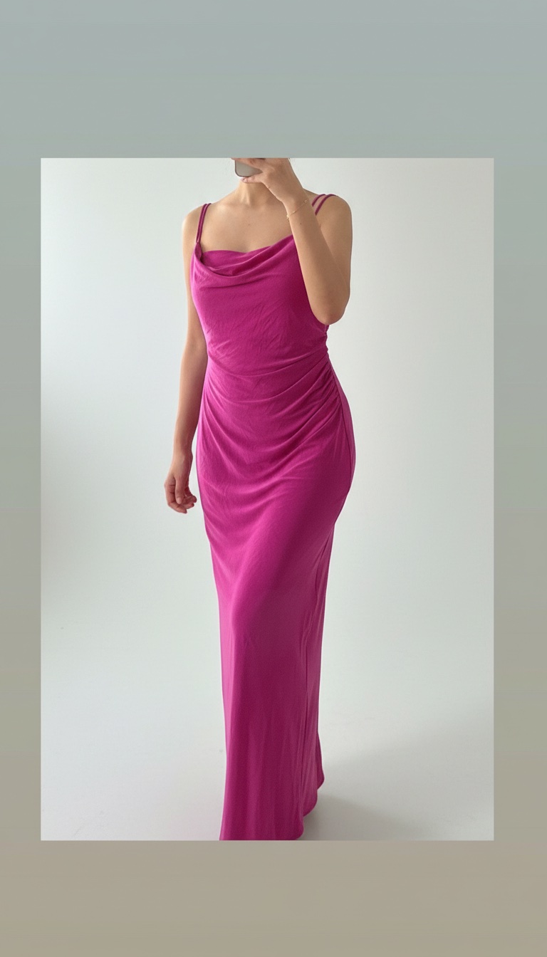 Robe zara rose