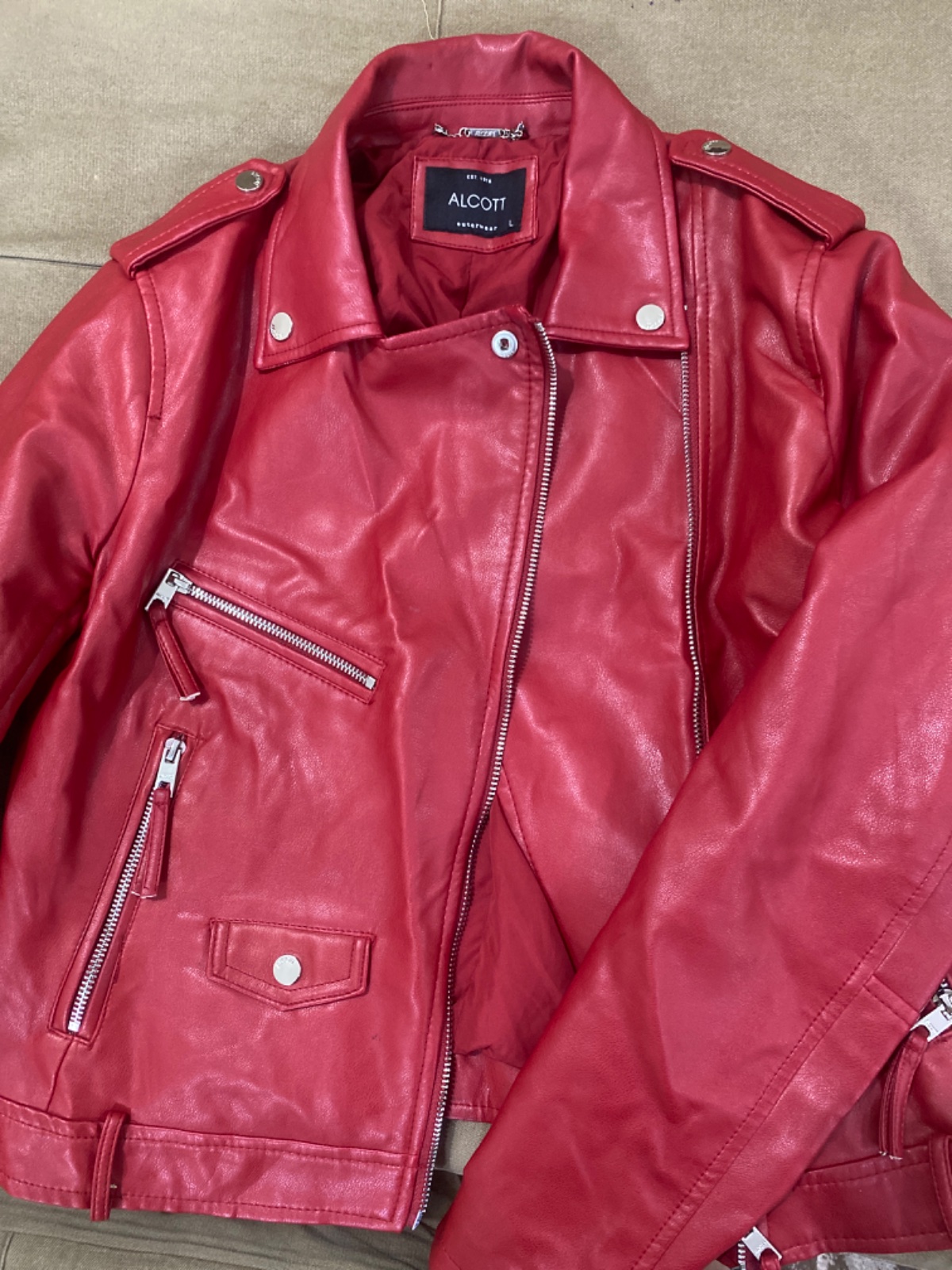 Veste cuir