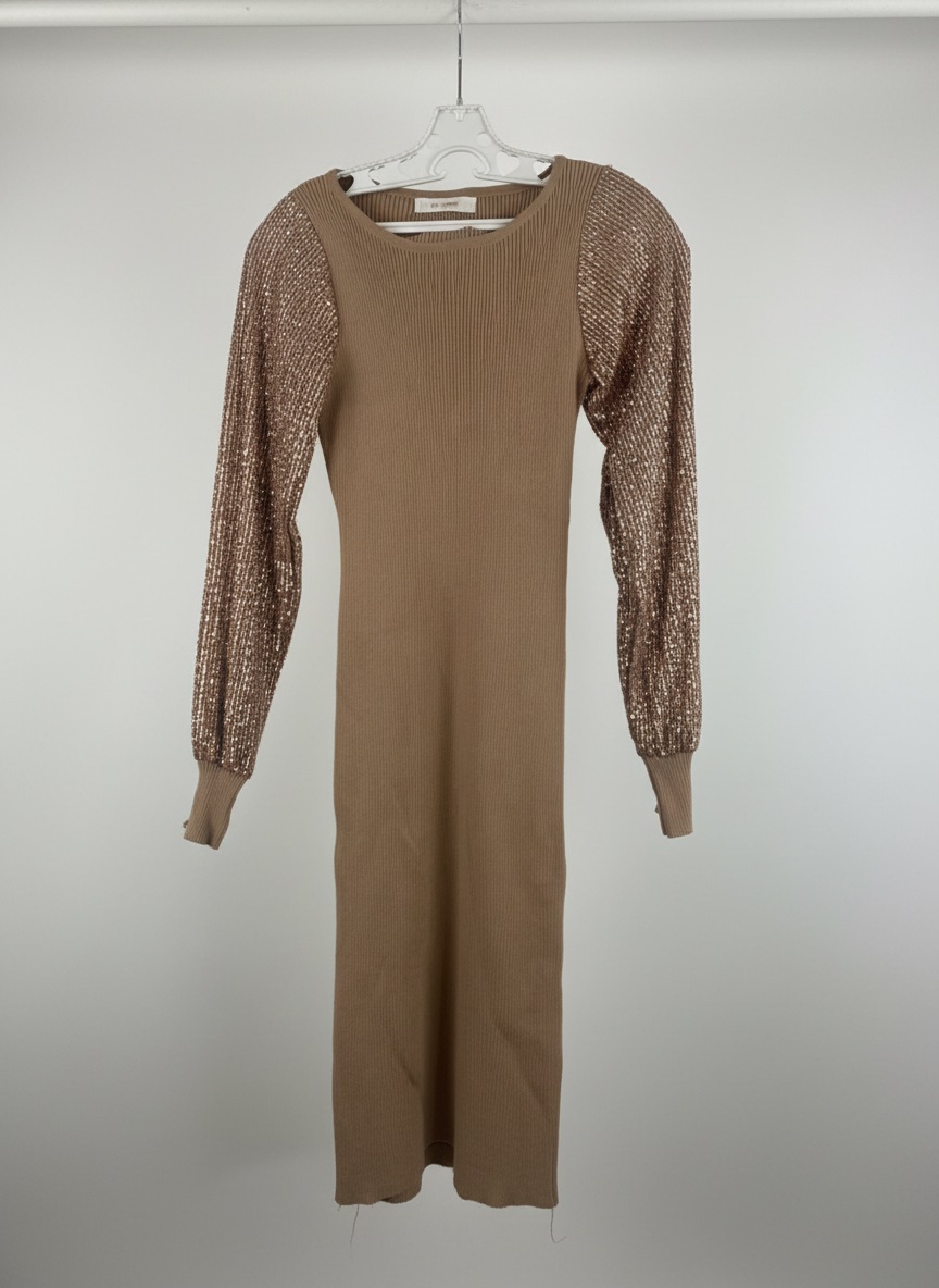 Robe manche chapagne