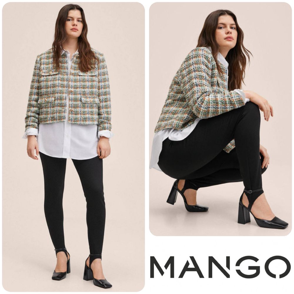 tweed mango boutons bijoux
