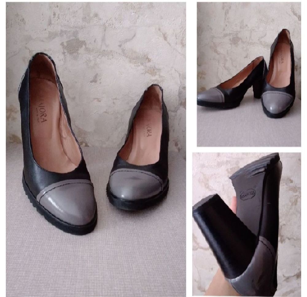 escarpin cuir