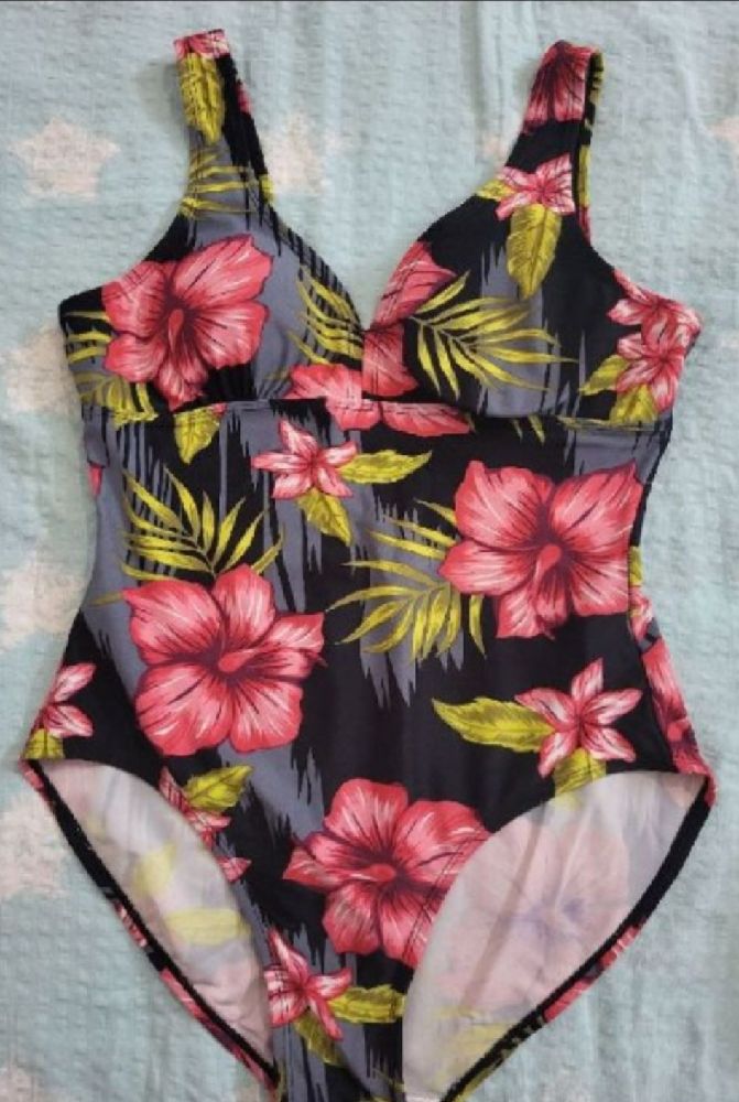 Maillot de Bain Fleuri Rembourré 