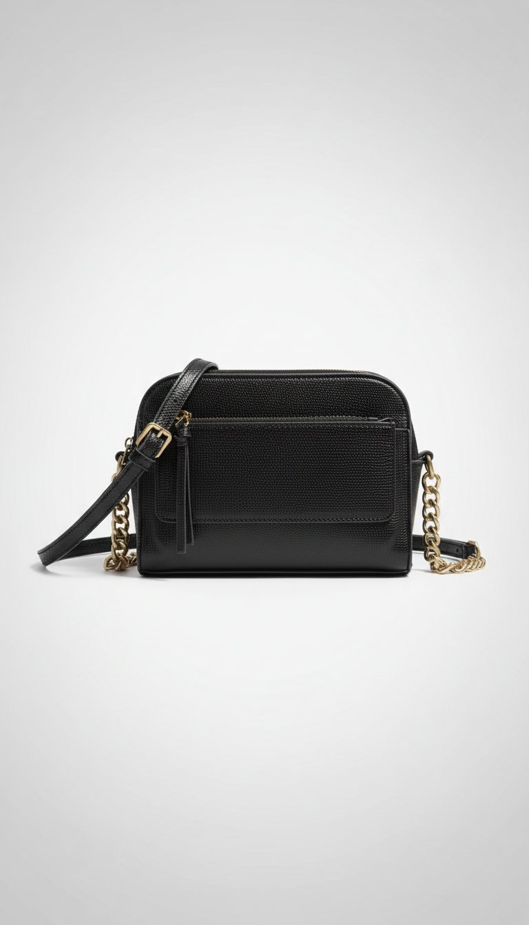 Sac à Bandoulière Noir Parfois