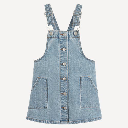 Mini Robe Salopette Denim Jennyfer Neuve
