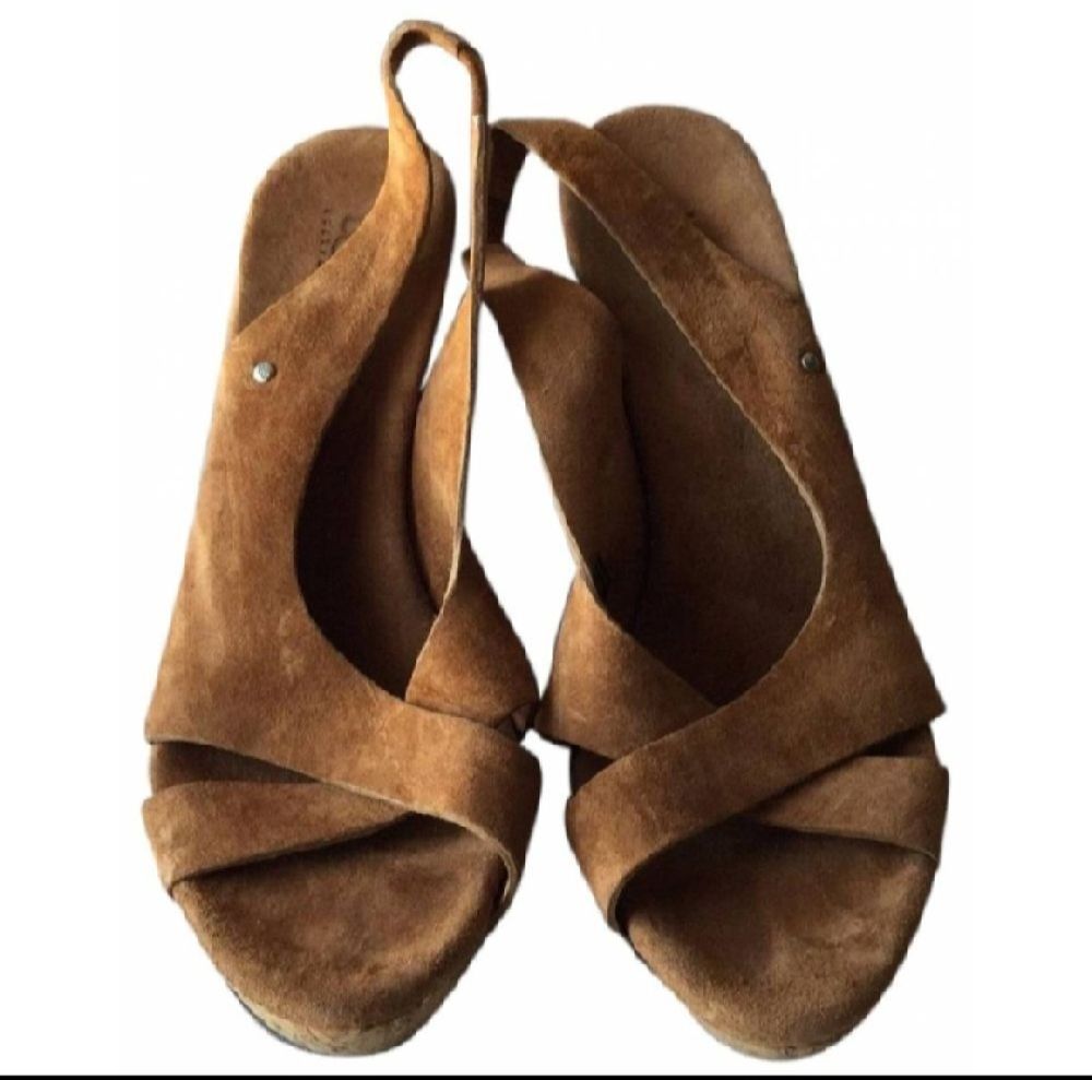 Sandales Compensés Daims Ugg