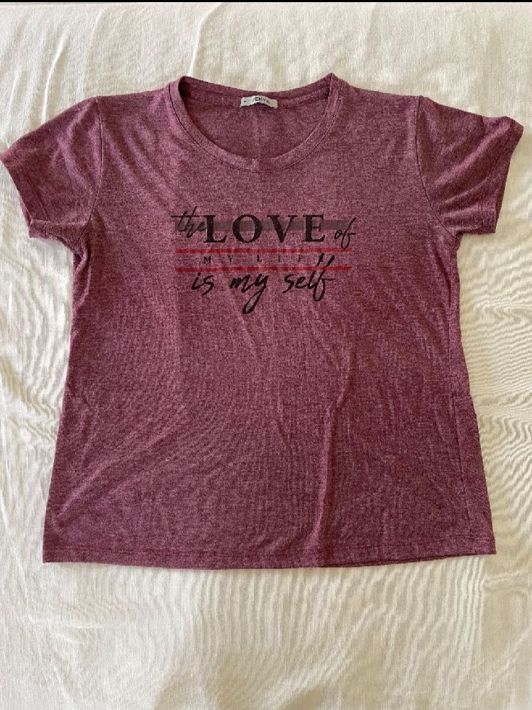 T-Shirt Bordeaux Zen