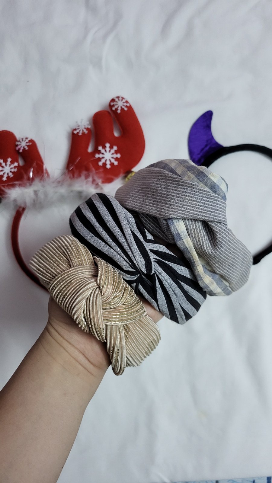Lot de 3 Accessoires Cheveux avec 2 Gratuit 