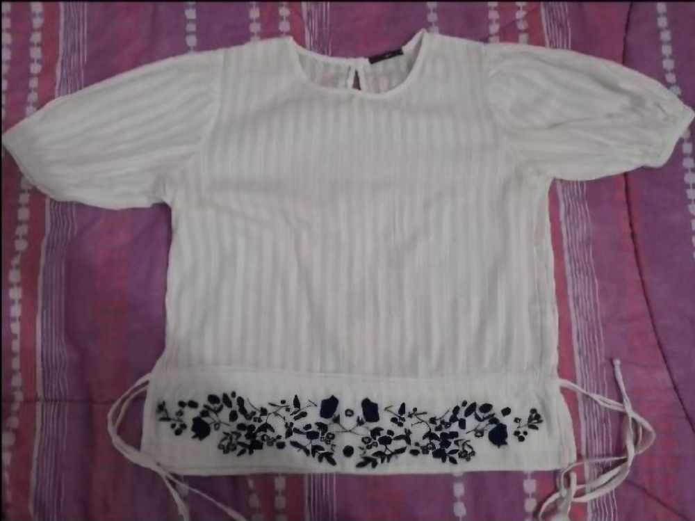 Chemise Blanche Manches Bouffante Zen