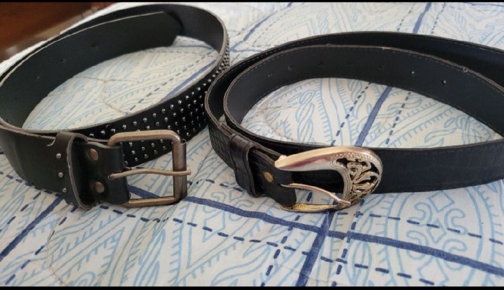 Lot de 2 Ceintures Noirs