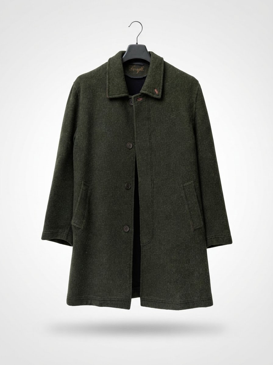 Manteau Cachemire Longhi, made in Italia 