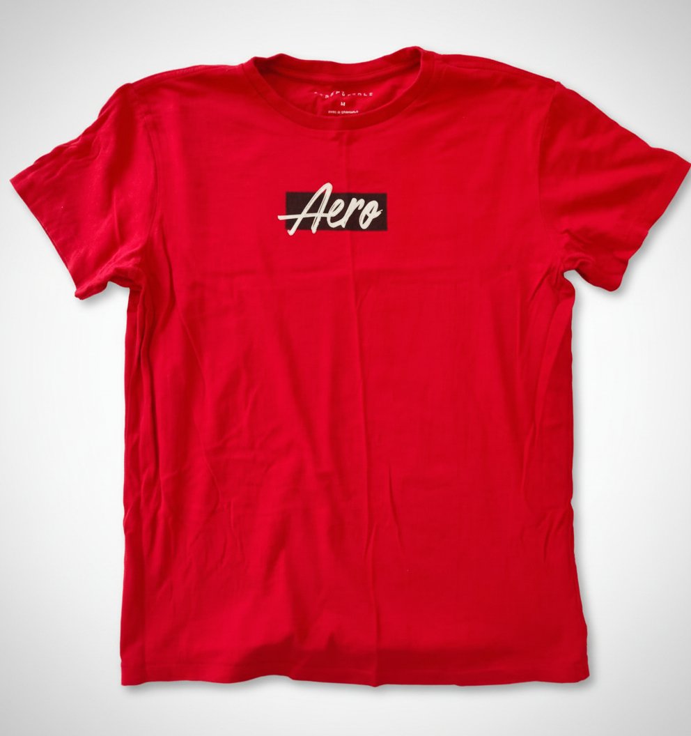 T-shirt Aéropostale Rouge Taille M