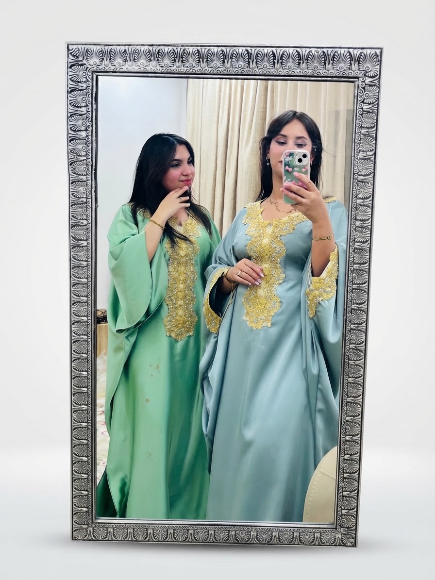 Deux koftan vert 
