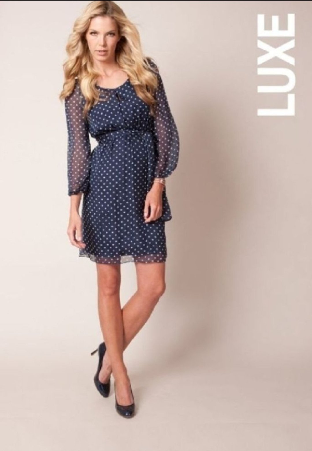 Robe en pure soie avec doublure très class