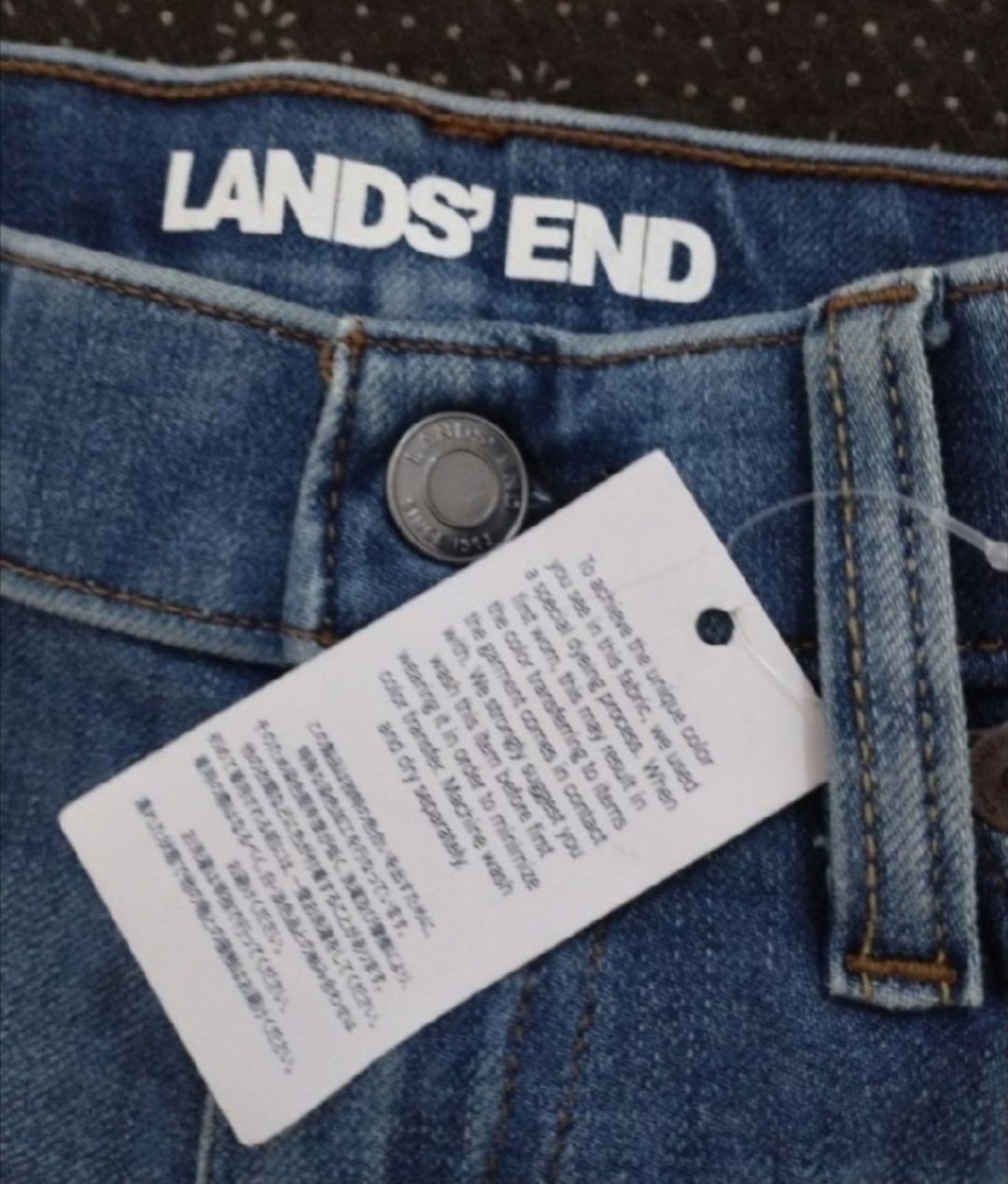 Lot jeans Lands'end avec étiquette et chemisier offert avec 