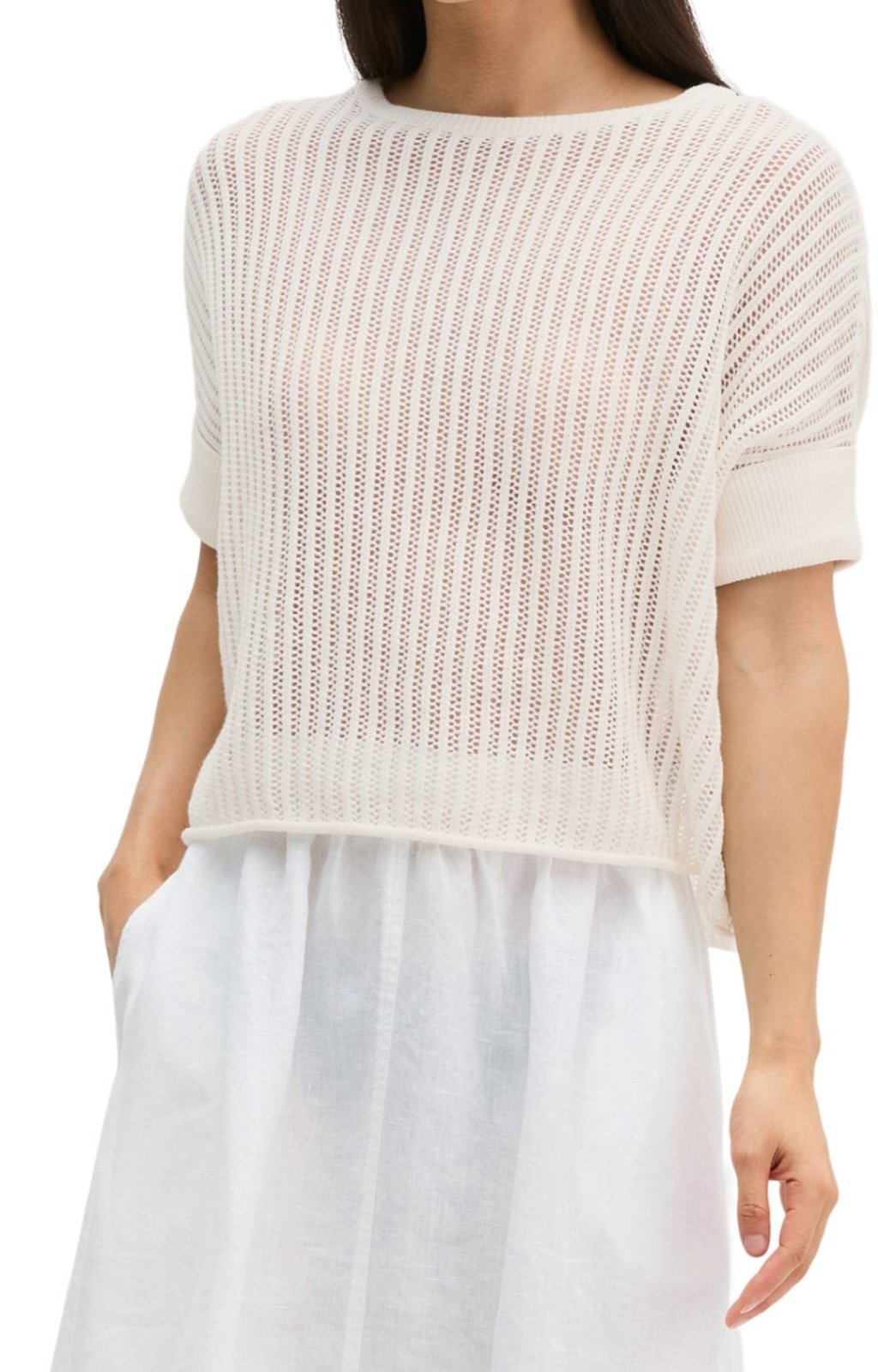 Sublime robe en maille coton 