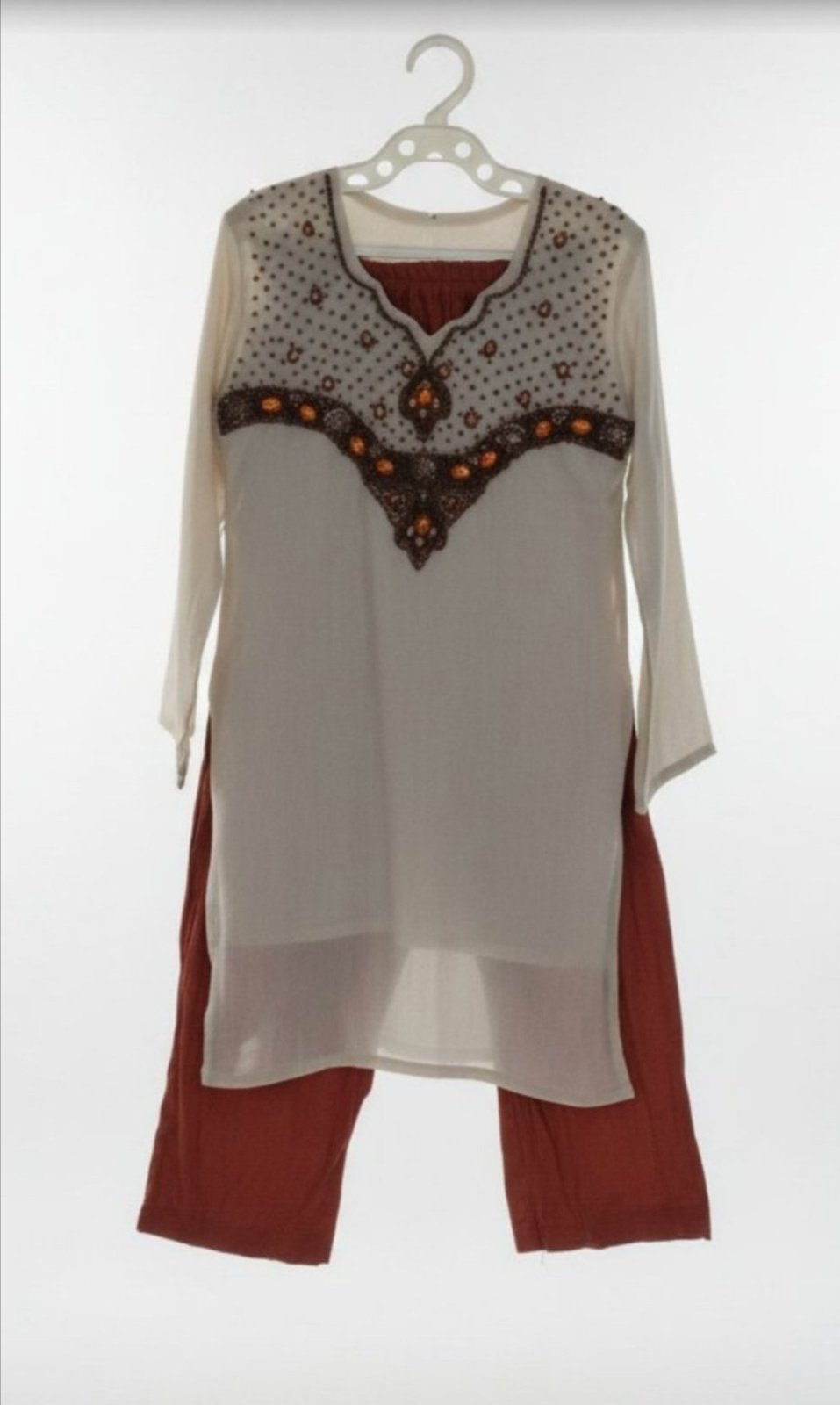 Tenue indien en soie 