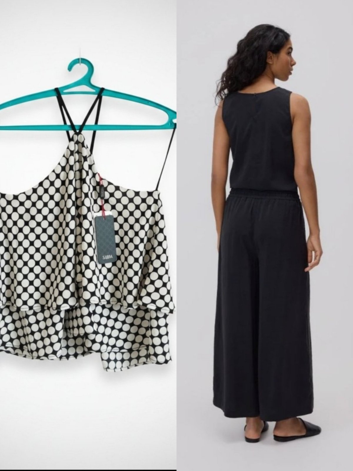 Très beau débardeur et crop pantalon RESERVED