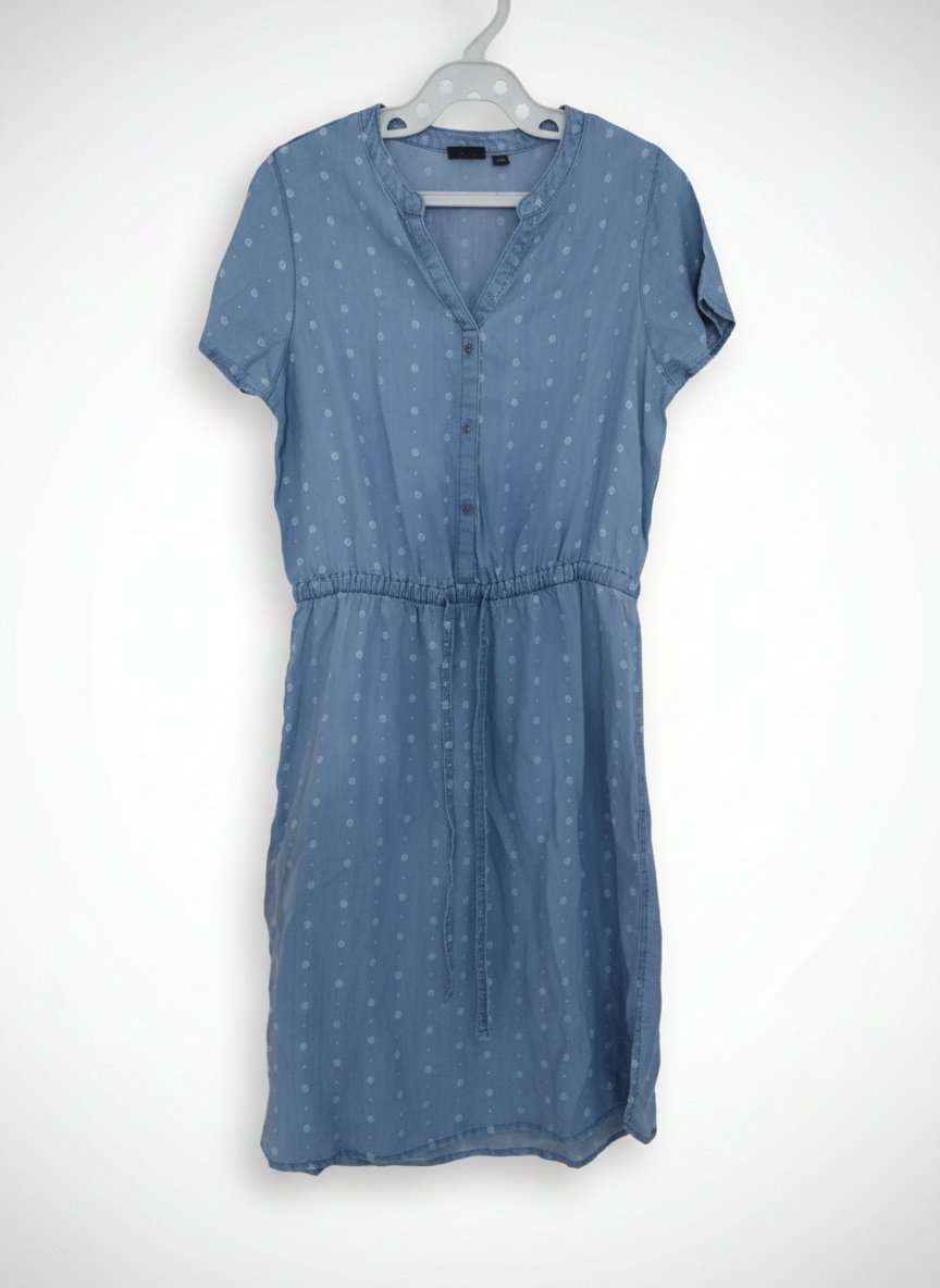 Robe en jean imprimé neuve