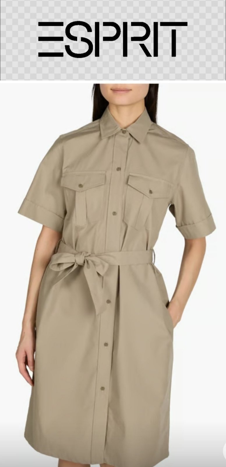 Robe saharienne neuve ESPRIT