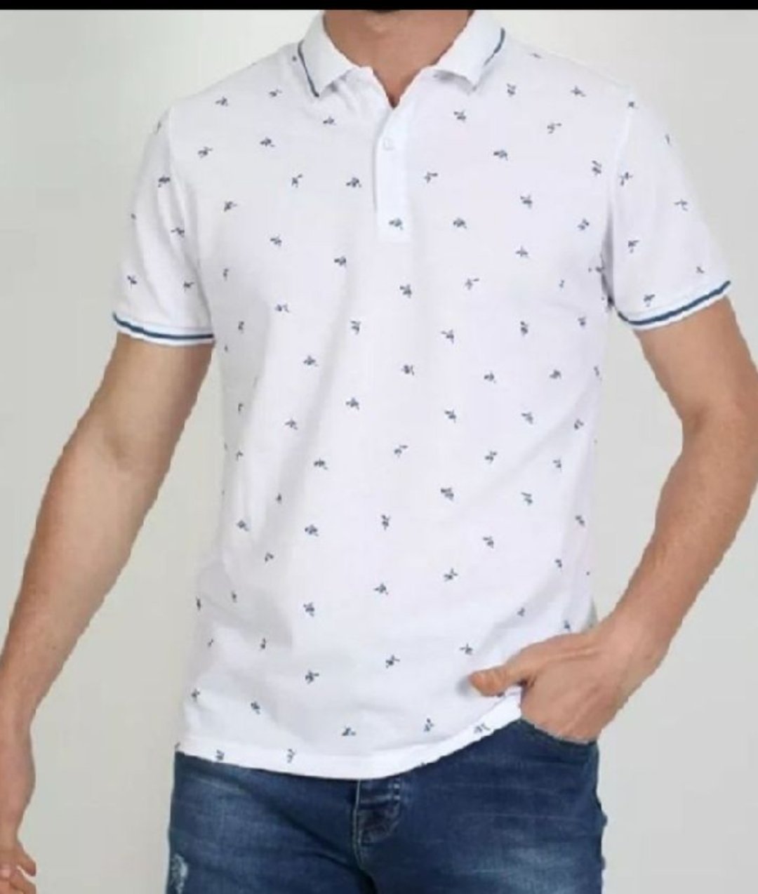 Lot polo ZARA et short cargo authentique 