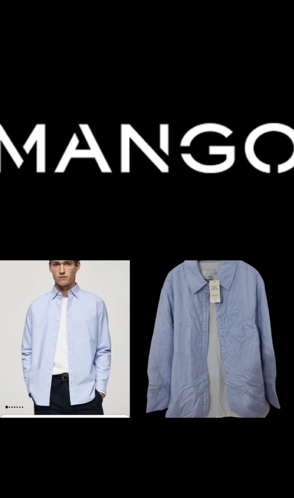 Surchemise molletonné avec poches Mango