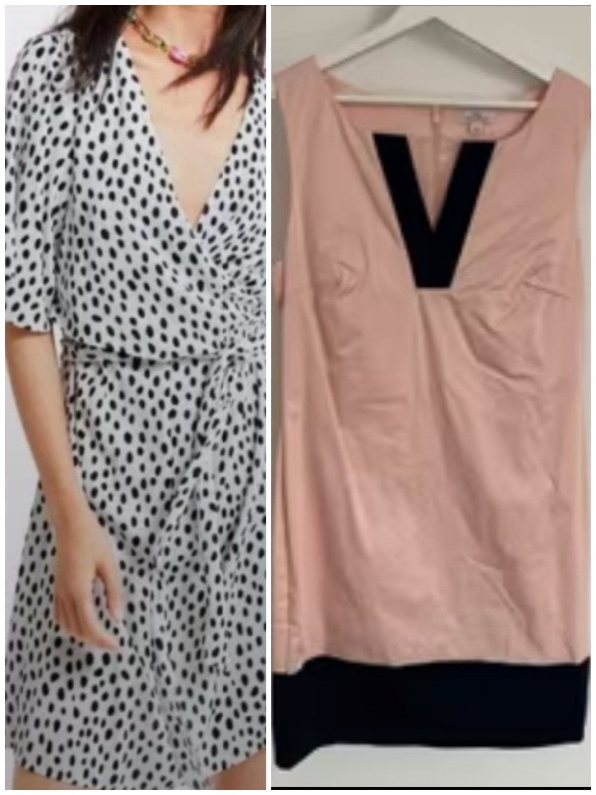Très bonne occasion lot de deux robes ZARA et SAINT OLIVER état neuve