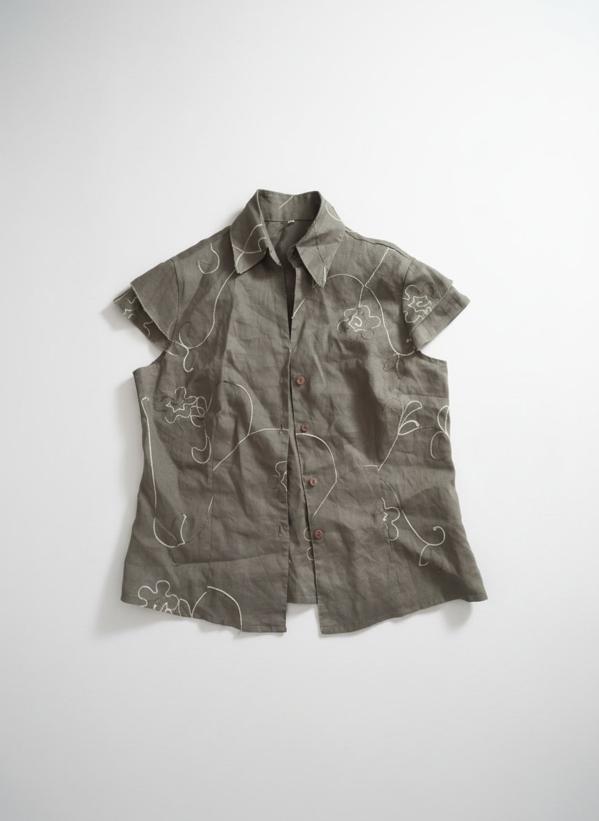 Tres jolie chemise en lin toute neuve