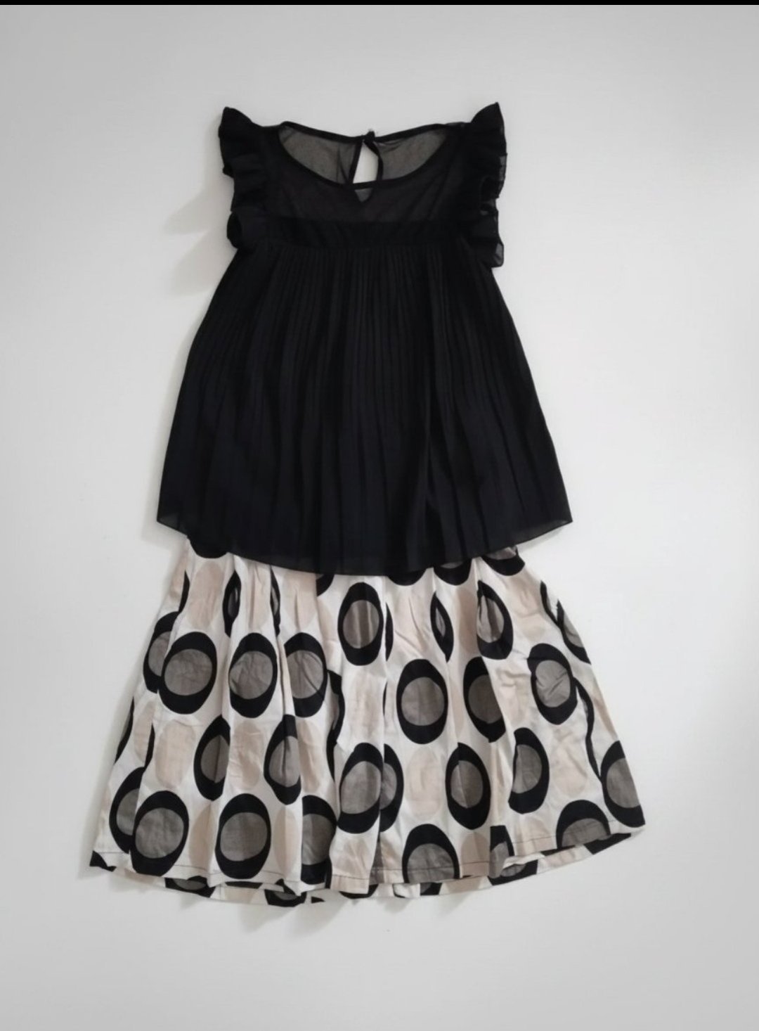 Sublime ensemble en viscose et coton 