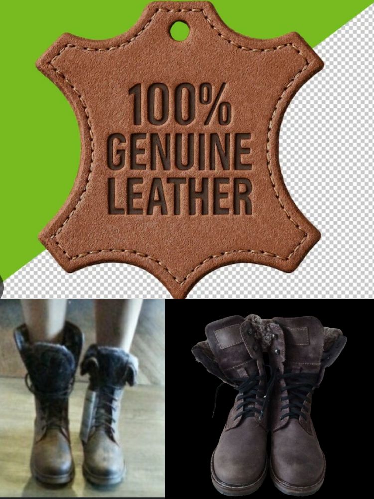 Bottines fourrées en daim marron et cuir à lacets de style décontracté 