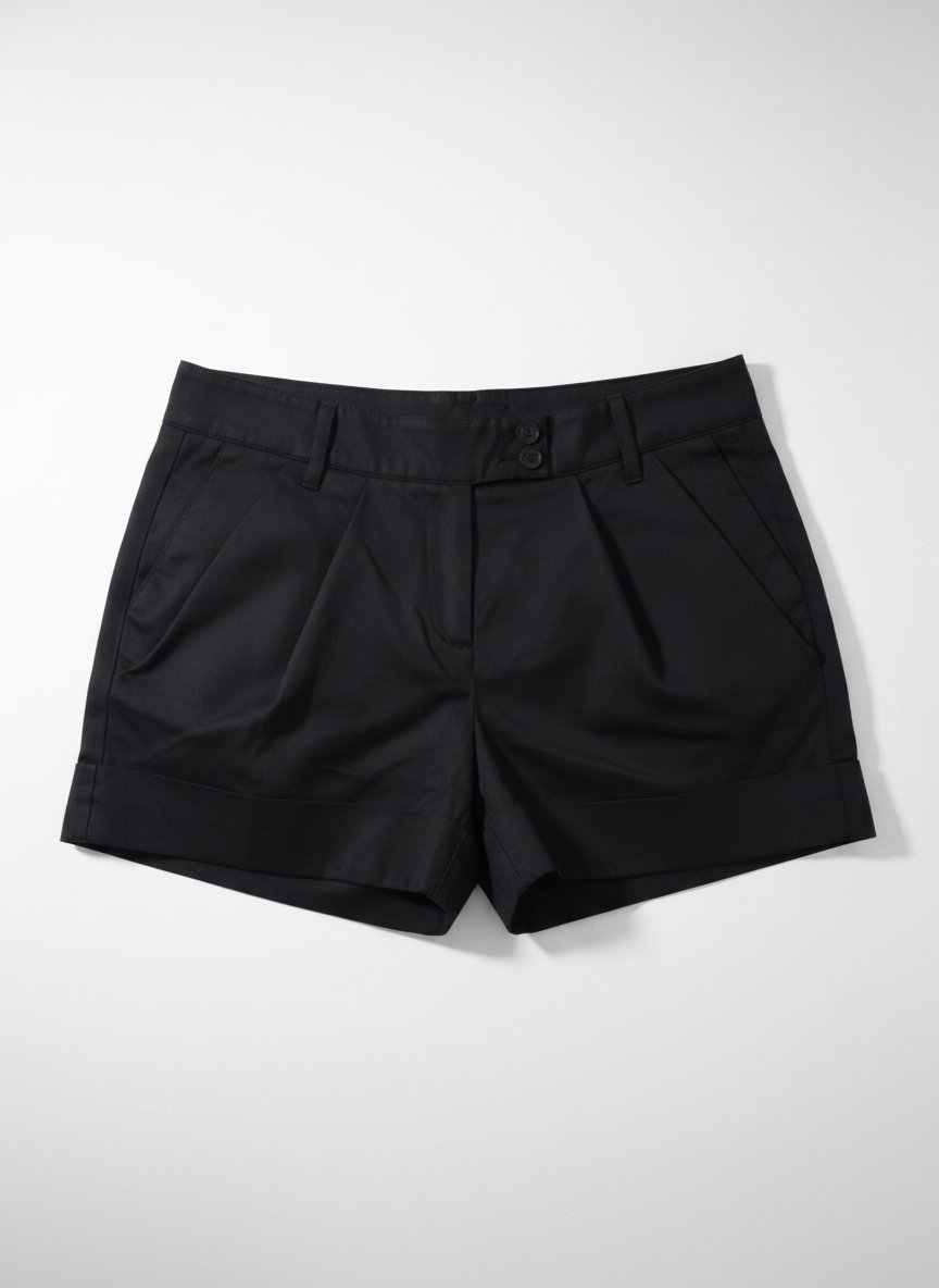 Short sisley avec pinces et poches