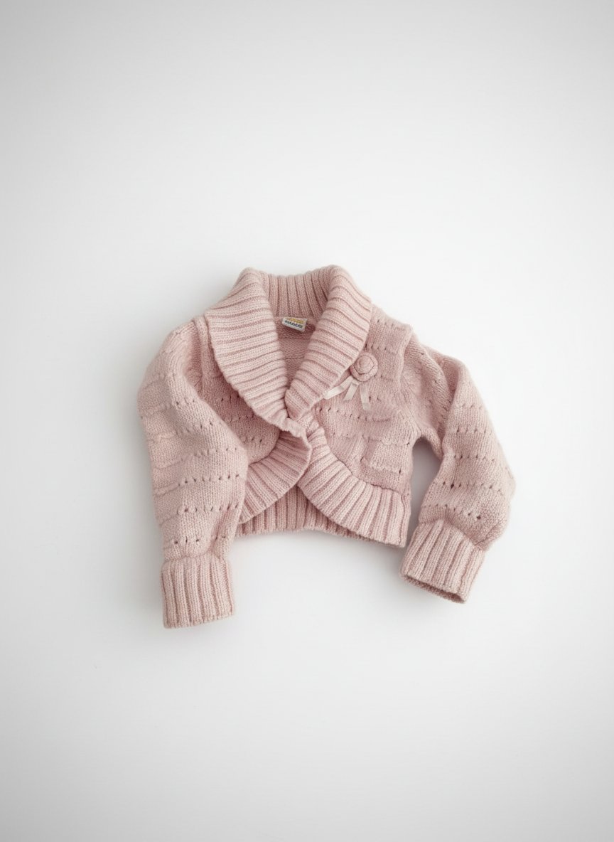 Sublime gilet neuf pour fille en laine 