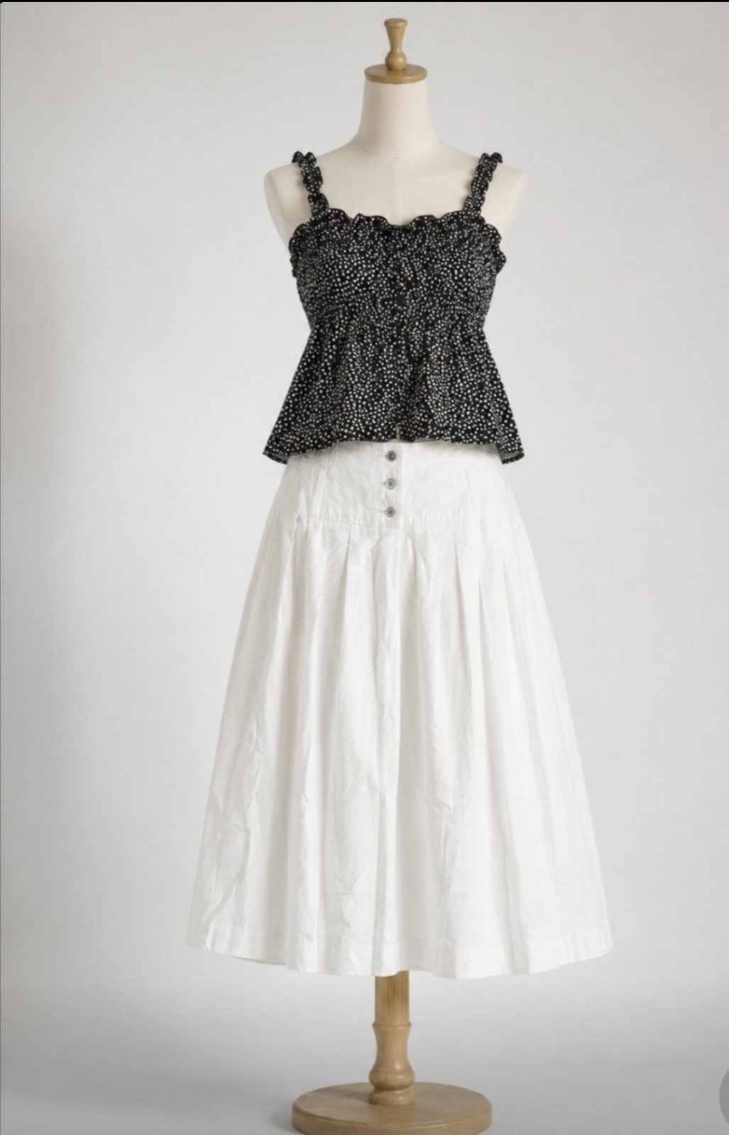 Magnifique ensemble en cotton jamais porté