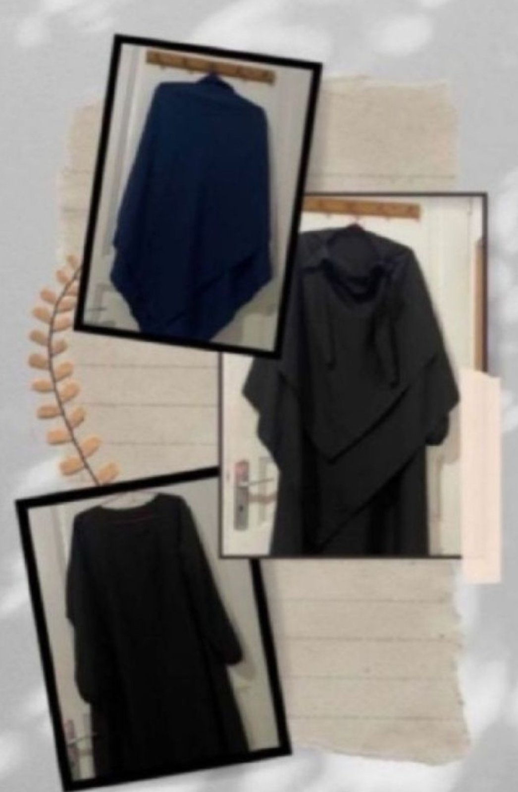Lot robe et deux issdel en noir et en bleu 