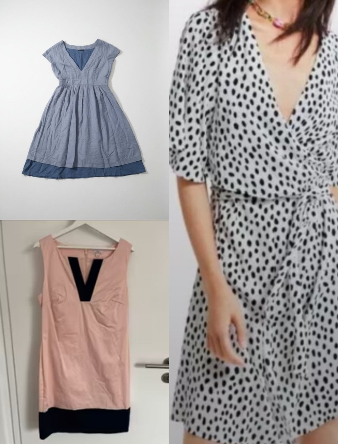 Lot de robes presque neuves zara et saint oliver