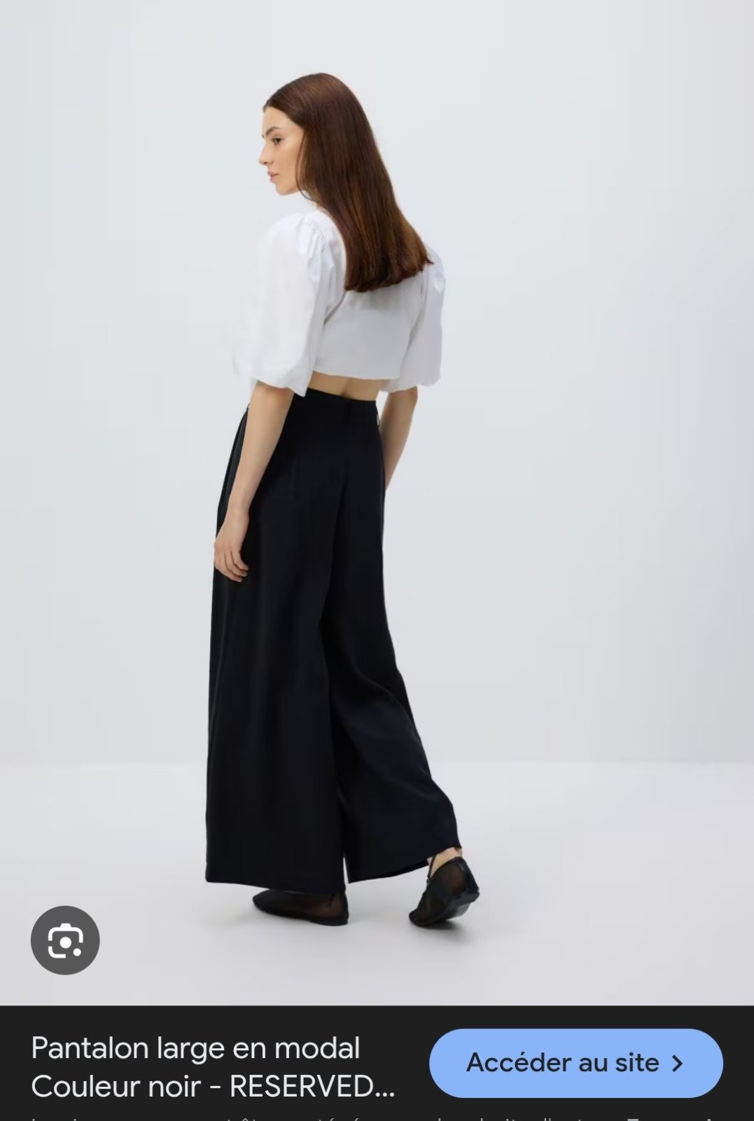 Lot pull en laine jamais porté et pantalon ample RESERVED jamais porté 