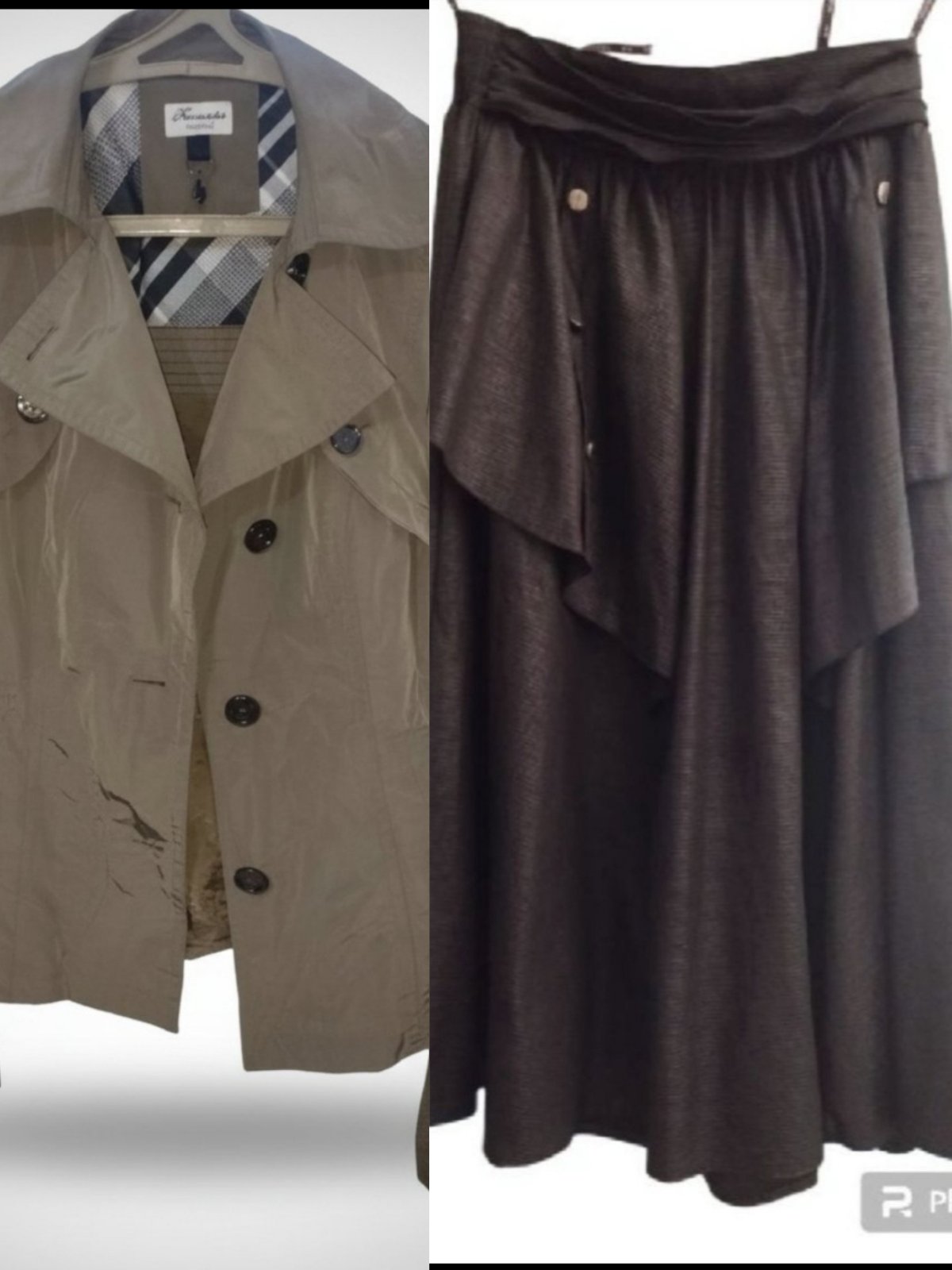 Lot trench et jupe YESSICA