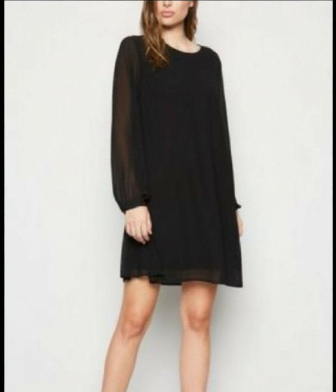 Robe liquette en mousseline avec doublure coton 