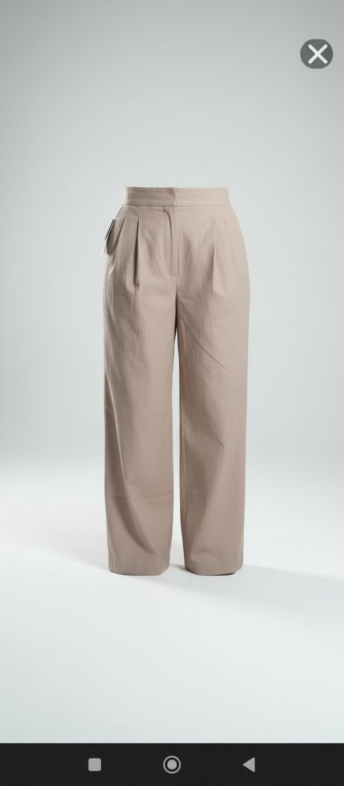 Pantalon large avec poches