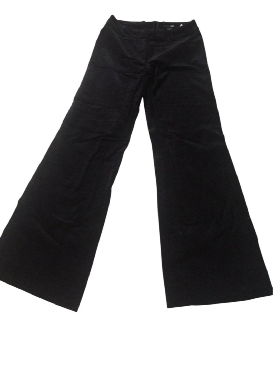 Pantalon en daim et blouse en fourrure h&m
