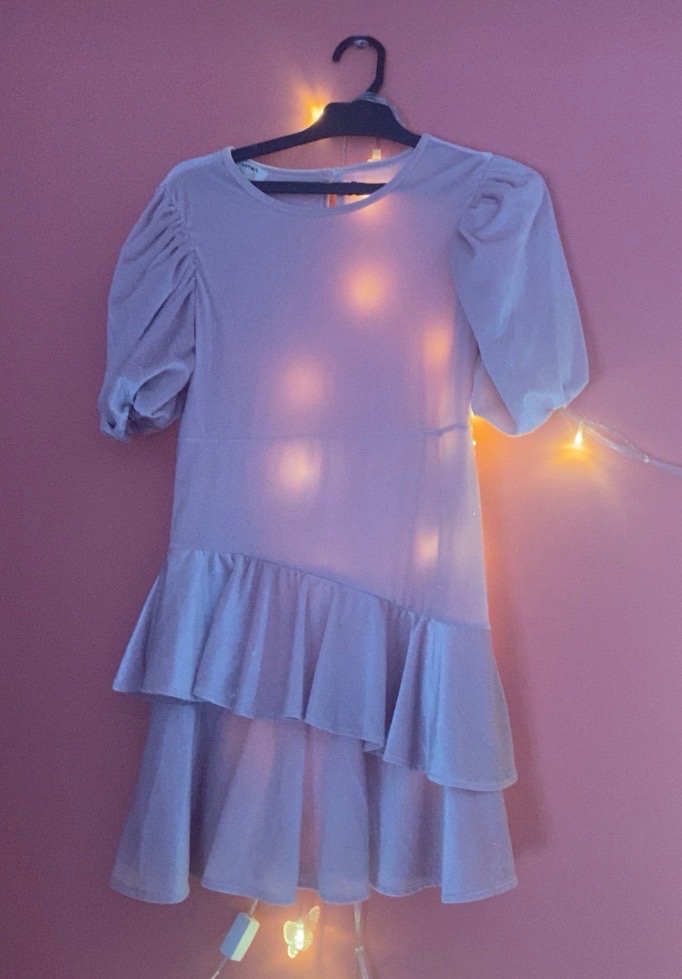 Robe rose pailletée pour filles 11-12 ans de chez Cotton 