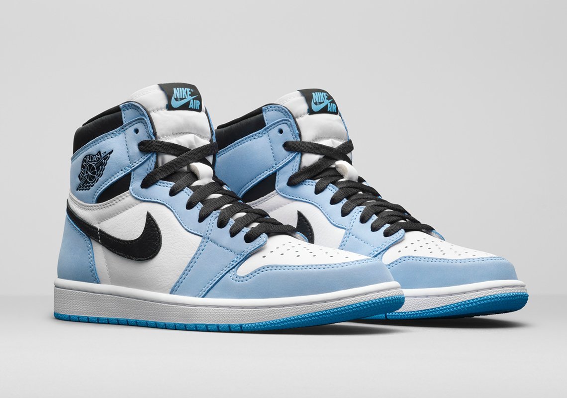  Baskets Nike Air Jordan 1 (university Blue) unisex 